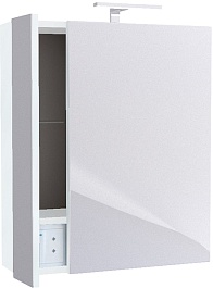 Iddis Зеркальный шкаф New Mirro 50 белый – фотография-2